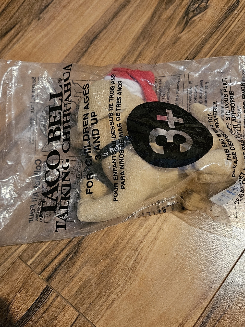 Taco Bell Talking Chihuahua Toy 2000s aniversary (A-29)